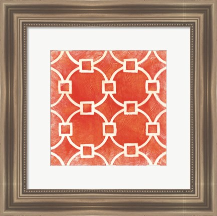 Framed Small Modern Symmetry VIII Print