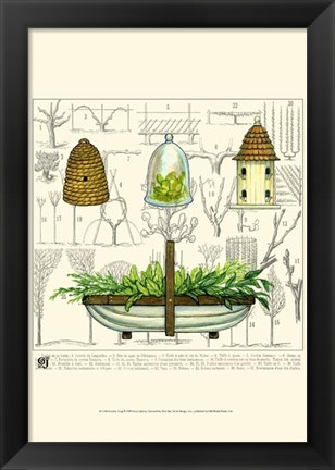 Framed Garden Trug Print