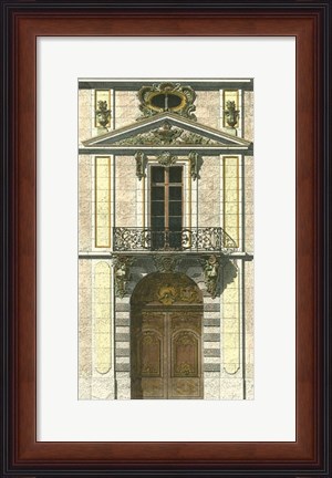 Framed Elegant Entrance I Print