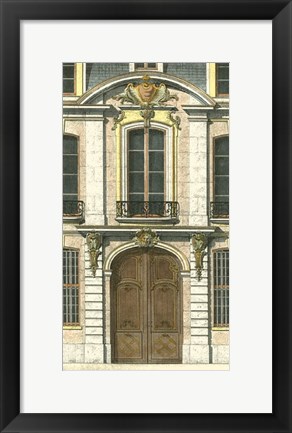 Framed Elegant Entrance II Print