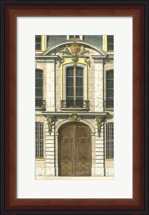 Framed Elegant Entrance II Print