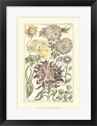 Framed Floral Bounty I Print