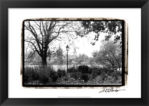 Framed Early Morning Riverwalk Print