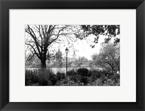 Framed Early Morning Riverwalk Print