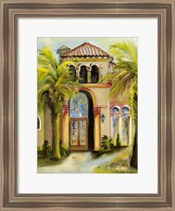 Framed At Home in Paradise II Print