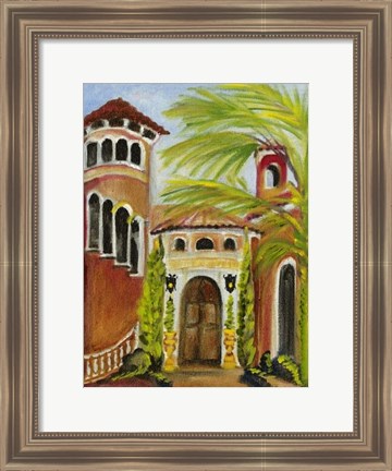 Framed At Home in Paradise III Print