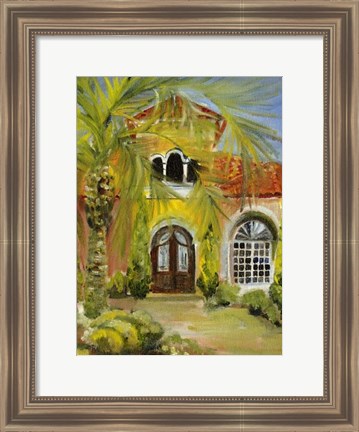 Framed At Home in Paradise IV Print