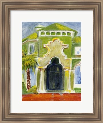 Framed At Home in Paradise V Print