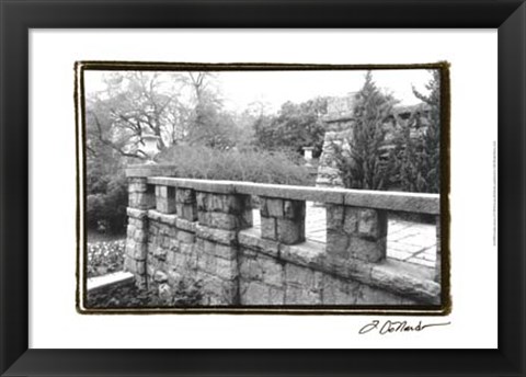 Framed Garden Grace I Print