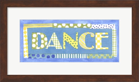 Framed Dance Print