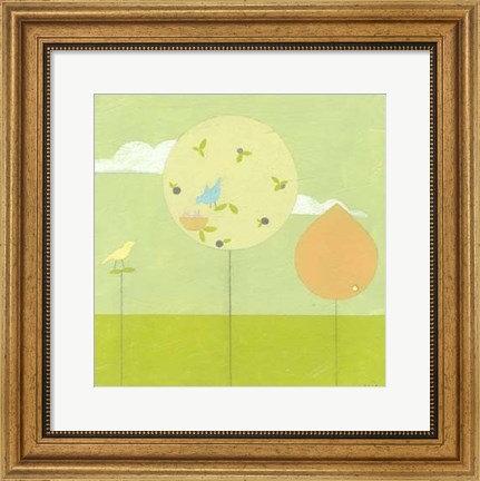 Framed Lollipop Forest II Print