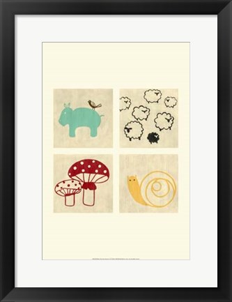 Framed Best Friends Forever I Print