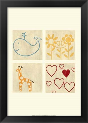 Framed Best Friends Forever III Print