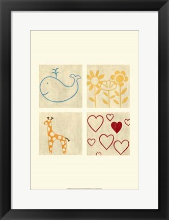 Framed Best Friends Forever III Print