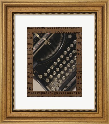 Framed Vintage Type II Print