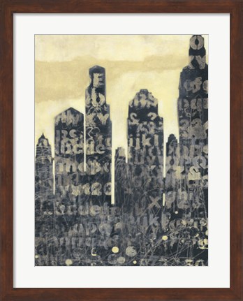 Framed Concrete II Print