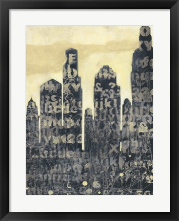 Framed Concrete II Print