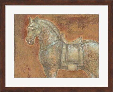 Framed Tang Horse II Print