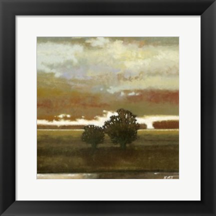 Framed Painted Sky II Print