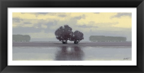 Framed Lake Amethyst I Print