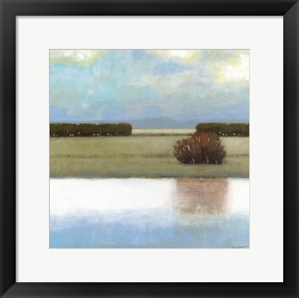 Framed Crystal Bay I Print