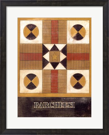 Framed Parcheesi Print