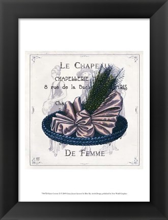 Framed Haute Couture II Print