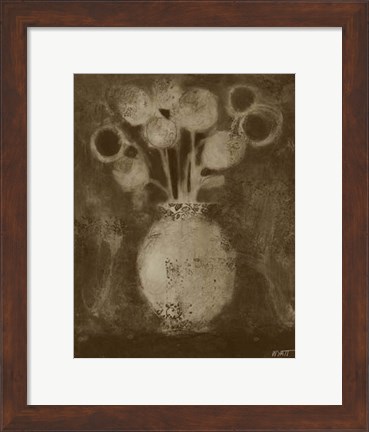 Framed Black Lace II Print