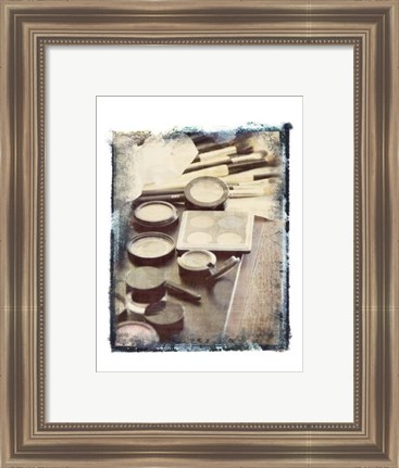 Framed Powder Room II Print