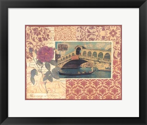 Framed Victorian Travel I Print