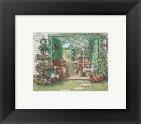 Framed Blossom Shoppe Print