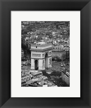 Framed Arc de Triomphe Print