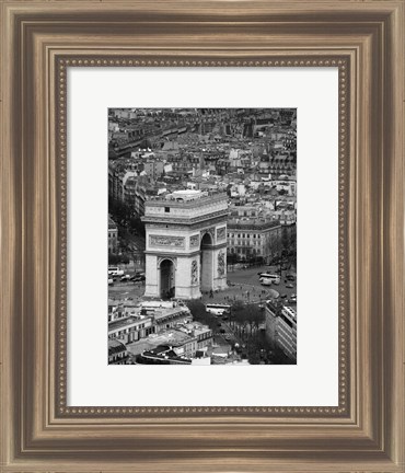 Framed Arc de Triomphe Print