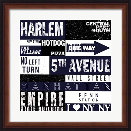 Framed New Your City Print