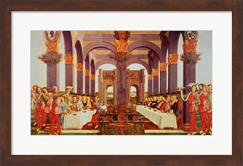 Framed Wedding Feast Print