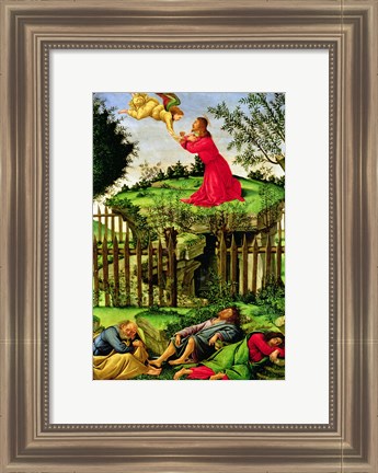 Framed Agony in the Garden, c.1500 Print