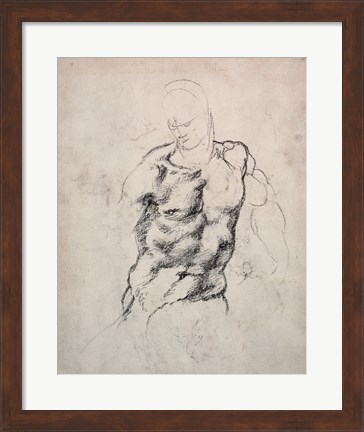 Framed Figure Study Print