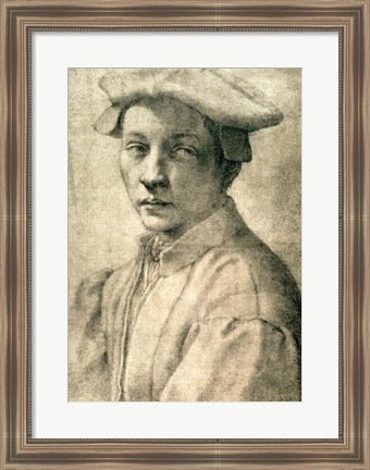 Framed Portrait of Andrea Quaratesi, c.1532 Print