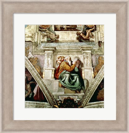 Framed Sistine Chapel Ceiling, 1508-12 Print