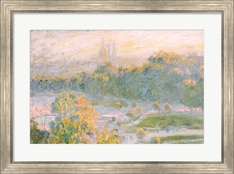 Framed Tuileries (study) 1875 Print