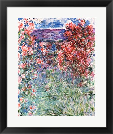 Framed House at Giverny under the Roses, 1925 Print