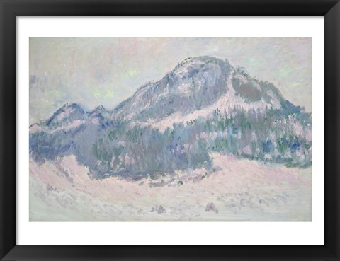 Framed Mount Kolsaas, Norway, 1895 Print