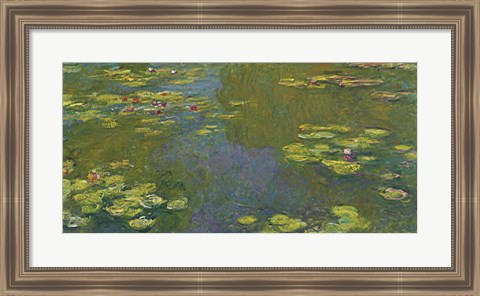 Framed Lily Pond Print