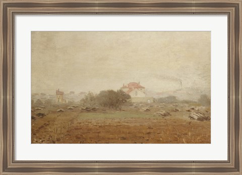 Framed Fog, 1872 Print