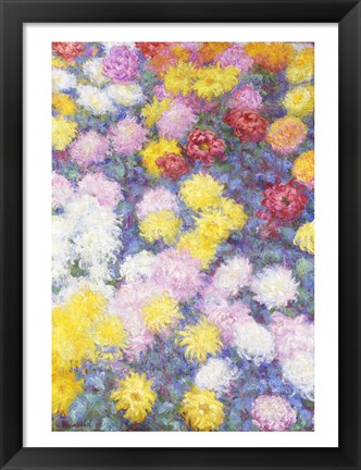 Framed Chrysanthemums, 1897 - vertical Print