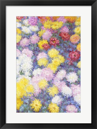 Framed Chrysanthemums, 1897 - vertical Print