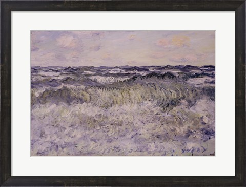 Framed Seascape, 1881 Print