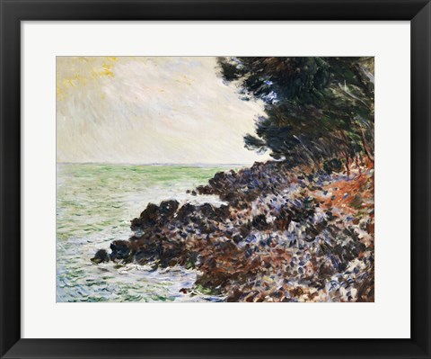 Framed Cap Martin Print