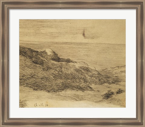 Framed By the Sea, 1886 Print