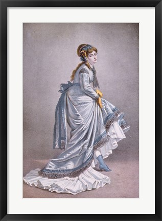 Framed Die Kokotte&#39;, 1875 Print